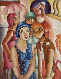 Emiliano Di Cavalcanti, Cinco moças de Guaratinguetá, 1930