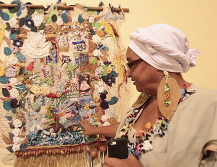 Vivência de Narratividade Afro-brasileira Através de Costuras e Bordados, com Jacira Oliveira