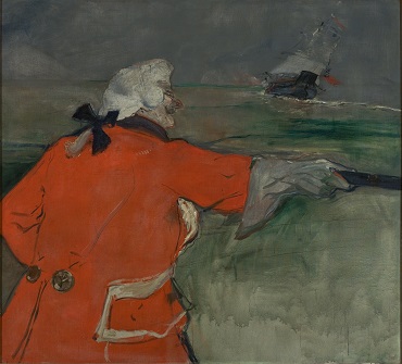 Henri de Toulouse-Lautrec, Paul Viaud em almirante do século XVIII (O almirante Viaud), 1901, acervo MASP, doação Francisco Pignatari, 1952